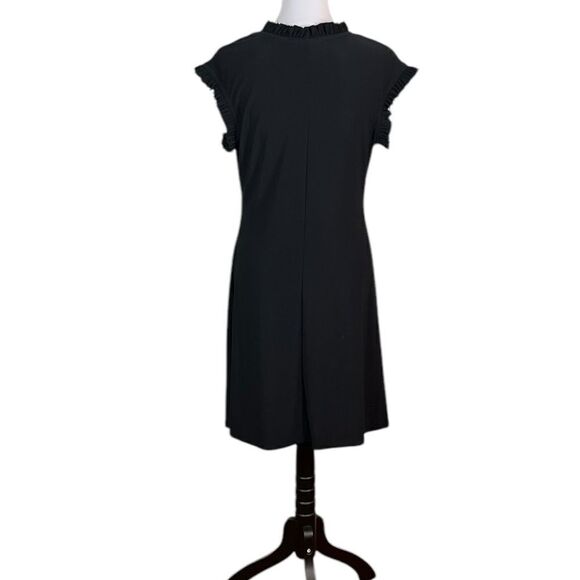 Annalee + Hope Ruffle Sleeve Black Dress, Size L - Picture 2 of 9